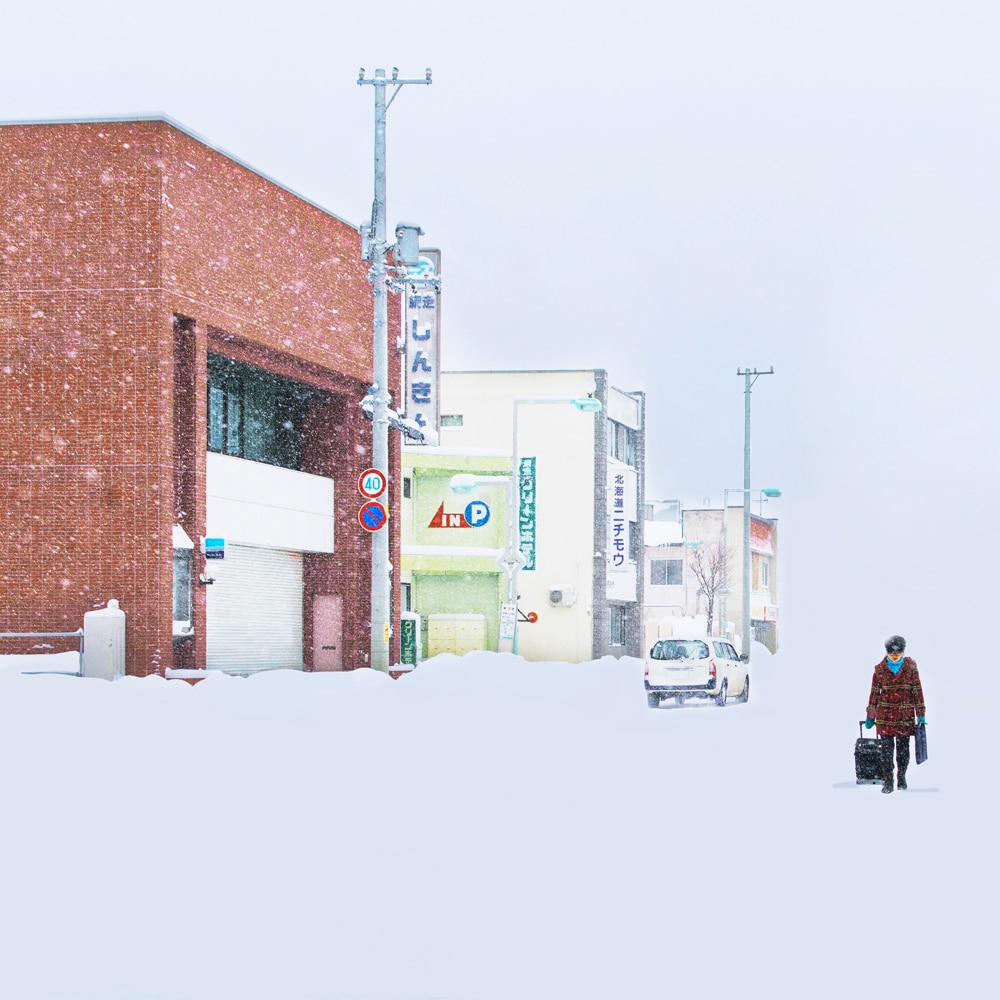 北海道を訪れた外国人カメラマンが捉えた白の世界。