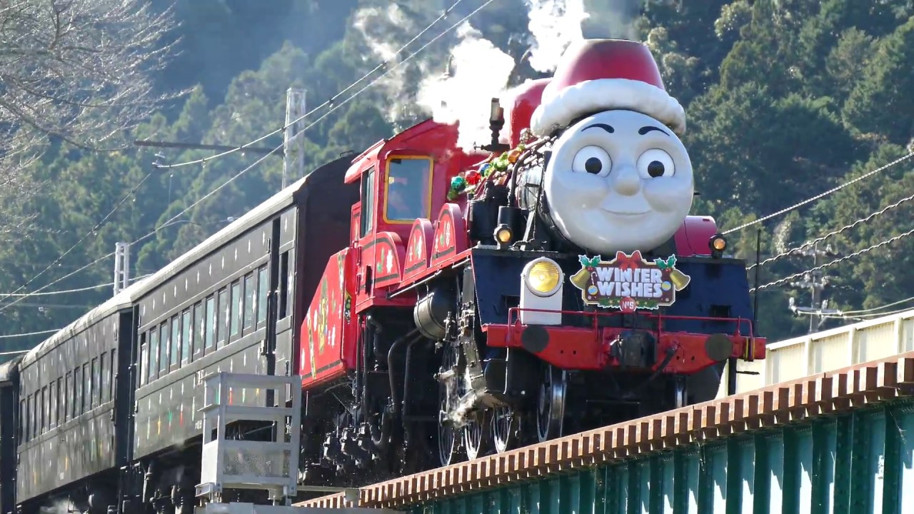 動画 大井川鐵道のクリスマス トーマス号 12 25まで