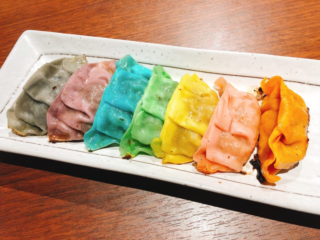 名古屋市中区栄 下町の空 広小路栄店の「七色の餃子」