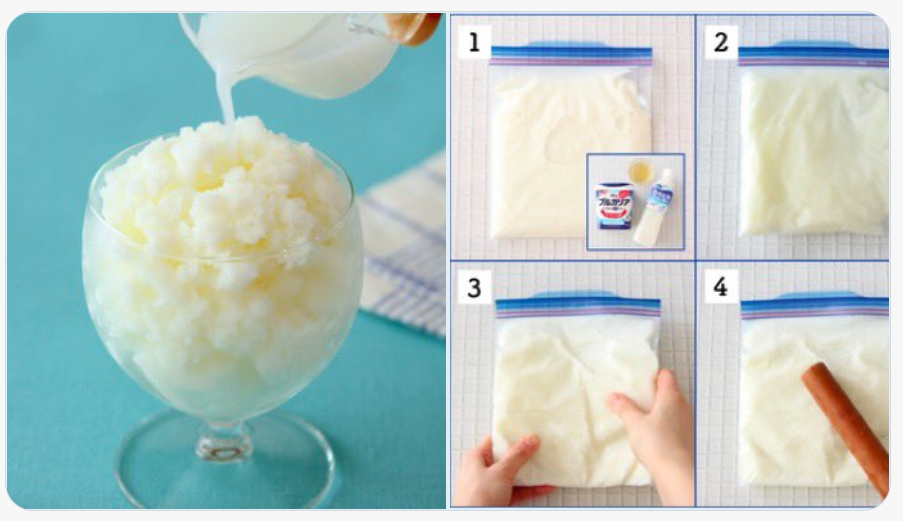 自宅で簡単にできるカルピスのかき氷の作り方