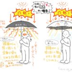 日傘を選ぶなら外側/明色×内側/暗色の日傘がイイゾ